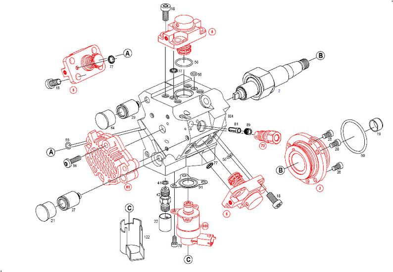 BOSCH 0 445 010 206 - Augstspiediena sūknis autodraugiem.lv