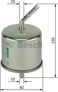 BOSCH 0 450 905 982 - Degvielas filtrs autodraugiem.lv