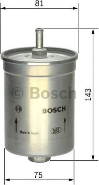 BOSCH 0 450 905 007 - Degvielas filtrs autodraugiem.lv