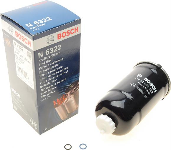 BOSCH 0 450 906 322 - Degvielas filtrs autodraugiem.lv