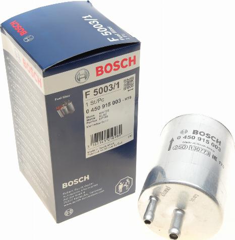 BOSCH 0 450 915 003 - Degvielas filtrs autodraugiem.lv