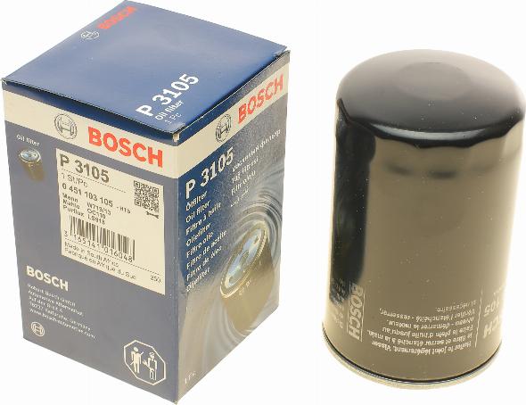 BOSCH 0 451 103 105 - Eļļas filtrs autodraugiem.lv