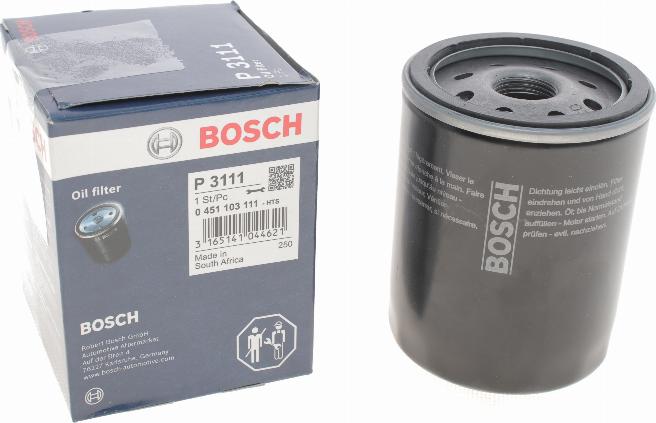 BOSCH 0 451 103 111 - Eļļas filtrs autodraugiem.lv