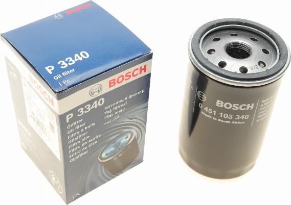 BOSCH 0 451 103 340 - Eļļas filtrs autodraugiem.lv