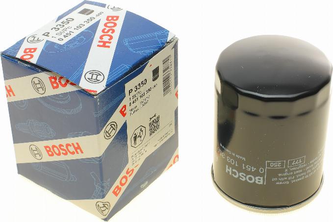 BOSCH 0 451 103 350 - Eļļas filtrs autodraugiem.lv