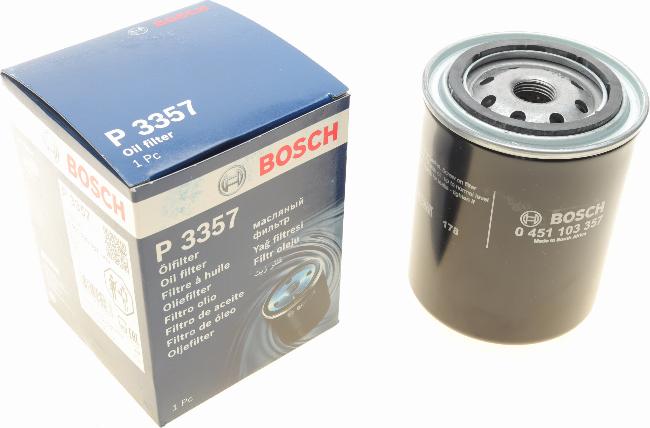 BOSCH 0 451 103 357 - Eļļas filtrs autodraugiem.lv