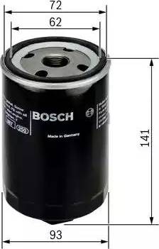 BOSCH 0 451 103 253 - Eļļas filtrs autodraugiem.lv