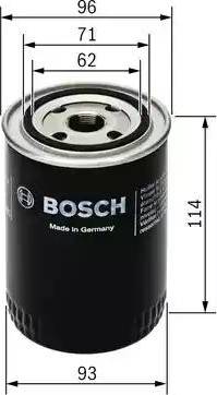 BOSCH 0 451 203 108 - Eļļas filtrs autodraugiem.lv