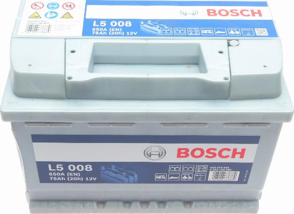 BOSCH 0 092 L50 080 - Startera akumulatoru baterija autodraugiem.lv