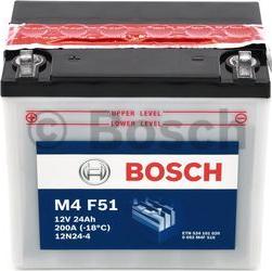 BOSCH 0 092 M4F 510 - Startera akumulatoru baterija autodraugiem.lv