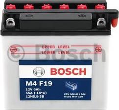 BOSCH 0 092 M4F 190 - Startera akumulatoru baterija autodraugiem.lv