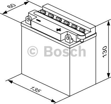 BOSCH 0 092 M4F 190 - Startera akumulatoru baterija autodraugiem.lv