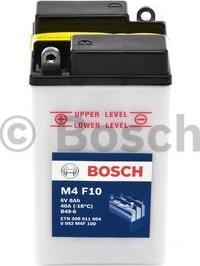 BOSCH 0 092 M4F 100 - Startera akumulatoru baterija autodraugiem.lv
