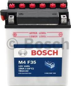 BOSCH 0 092 M4F 350 - Startera akumulatoru baterija autodraugiem.lv