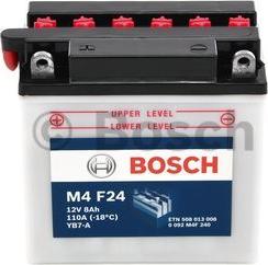 BOSCH 0 092 M4F 240 - Startera akumulatoru baterija autodraugiem.lv