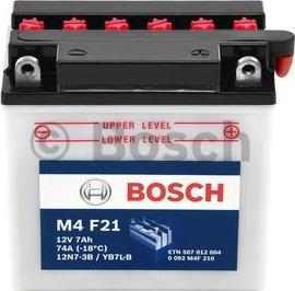 BOSCH 0 092 M4F 210 - Startera akumulatoru baterija autodraugiem.lv