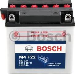 BOSCH 0 092 M4F 220 - Startera akumulatoru baterija autodraugiem.lv