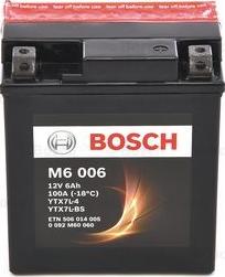 BOSCH 0 092 M60 060 - Startera akumulatoru baterija autodraugiem.lv