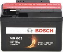 BOSCH 0 092 M60 030 - Startera akumulatoru baterija autodraugiem.lv
