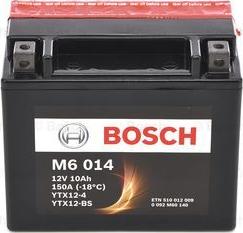 BOSCH 0 092 M60 140 - Startera akumulatoru baterija autodraugiem.lv