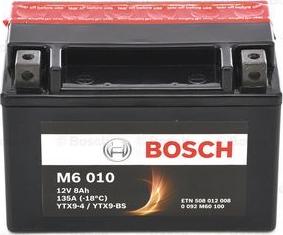 BOSCH 0 092 M60 100 - Startera akumulatoru baterija autodraugiem.lv