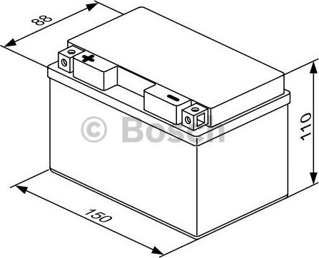 BOSCH 0 092 M60 170 - Startera akumulatoru baterija autodraugiem.lv