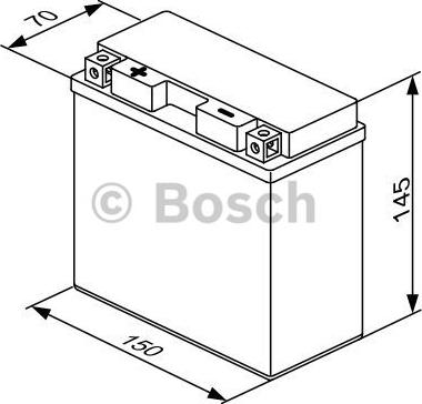 BOSCH 0 092 M60 200 - Startera akumulatoru baterija autodraugiem.lv