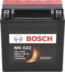 BOSCH 0 092 M60 220 - Startera akumulatoru baterija autodraugiem.lv