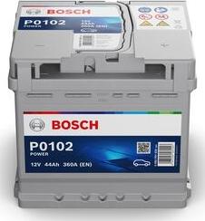 BOSCH 0 092 P01 020 - Startera akumulatoru baterija autodraugiem.lv