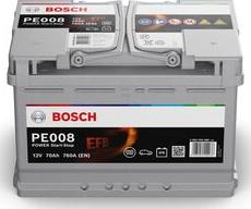 BOSCH 0 092 PE0 080 - Startera akumulatoru baterija autodraugiem.lv