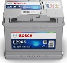 BOSCH 0 092 PP0 050 - Startera akumulatoru baterija autodraugiem.lv
