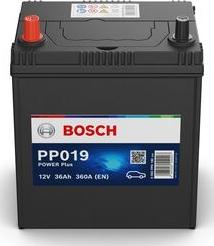 BOSCH 0 092 PP0 190 - Startera akumulatoru baterija autodraugiem.lv