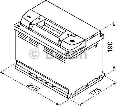 BOSCH 0 092 S40 080 - Startera akumulatoru baterija autodraugiem.lv