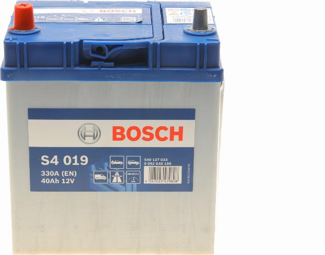 BOSCH 0 092 S40 190 - Startera akumulatoru baterija autodraugiem.lv