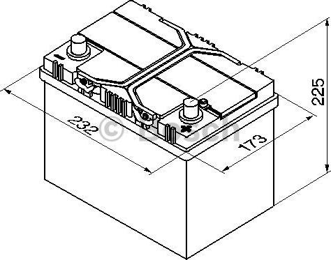 BOSCH 0 092 S40 240 - Startera akumulatoru baterija autodraugiem.lv