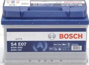 BOSCH 0 092 S4E 070 - Startera akumulatoru baterija autodraugiem.lv