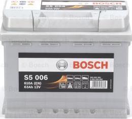 BOSCH 0092S50060 - Startera akumulatoru baterija autodraugiem.lv