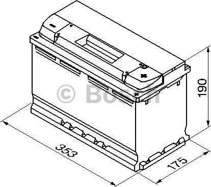 BOSCH 0 092 S50 130 - Startera akumulatoru baterija autodraugiem.lv