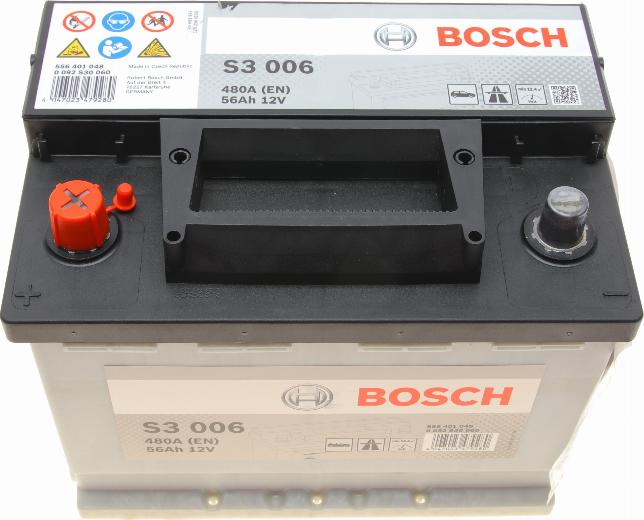 BOSCH 0 092 S30 060 - Startera akumulatoru baterija autodraugiem.lv