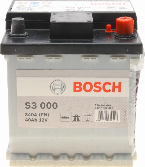 BOSCH 0 092 S30 000 - Startera akumulatoru baterija autodraugiem.lv