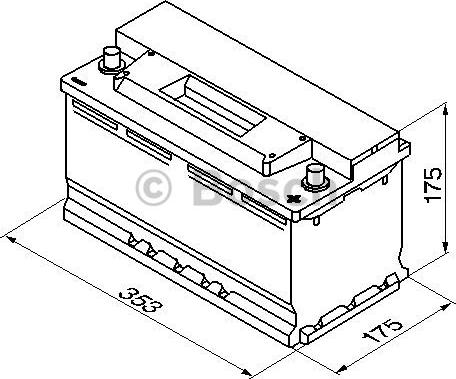 BOSCH 0 092 S30 120 - Startera akumulatoru baterija autodraugiem.lv