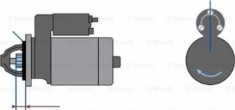 BOSCH 9000143416 - Starteris autodraugiem.lv