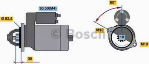 BOSCH 0001218710 - Starteris autodraugiem.lv