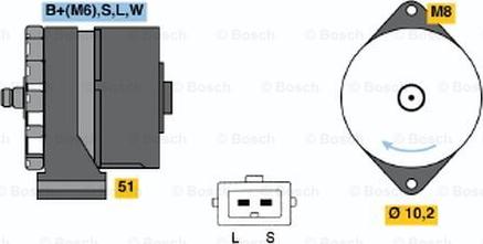 BOSCH 0 120 484 049 - Ģenerators autodraugiem.lv