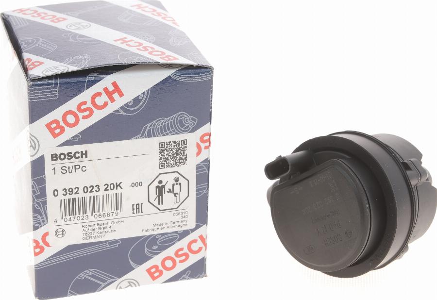 BOSCH 0 392 023 20K - Papildus ūdenssūknis autodraugiem.lv