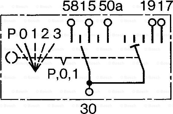 BOSCH 0 342 316 002 - Slēdzis, Priekšsildīšana autodraugiem.lv