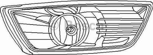 BOSCH 0 305 081 003 - Miglas lukturis autodraugiem.lv