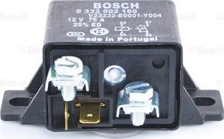 BOSCH 0 332 002 160 - Relejs, Darba strāva autodraugiem.lv