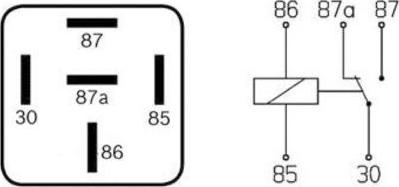 BOSCH 0 332 204 125 - Relejs, Darba strāva autodraugiem.lv