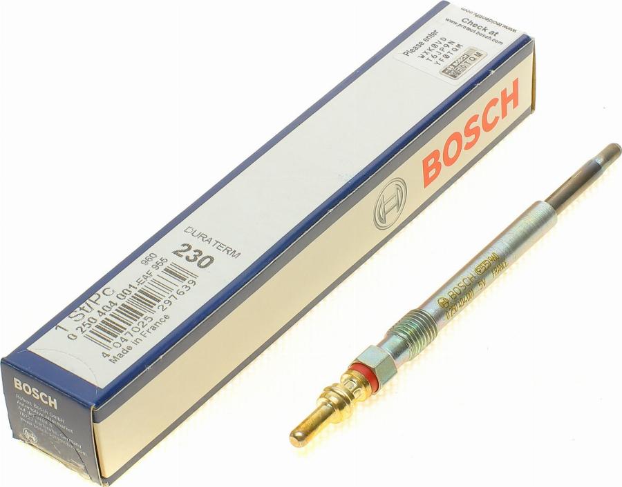 BOSCH 0 250 404 001 - Kvēlsvece autodraugiem.lv